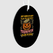 Ik doe gewoon mijn vreemdste Trumpkin USA Classic Ornament (voorkant)