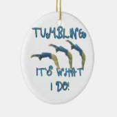 Ik doe gymnast. keramisch ornament (Rechts)