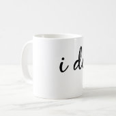 Ik doe het gewoon koffiemok (Voorkant links)