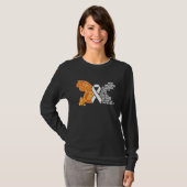Ik Doe Het Goed Multiple Sclerose Bewustzijn MS Kr T-shirt (Voorkant volledig)