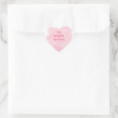Ik doe het juiste ding bubbels, roze stickers (Tas)