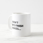 Ik doe het niet altijd koffiemok (Voorkant links)