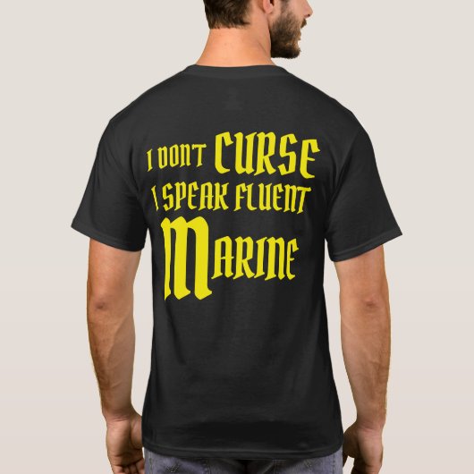 IK DOE HET NIET. T-SHIRT (Achterkant)