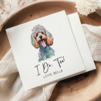 Ik Doe Het Ook! Bruiloft Poodles Hond Dieren