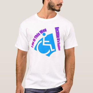 Ik doe het op deze manier omdat het makkelijker is t-shirt