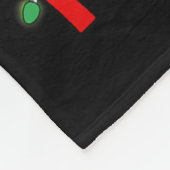 Ik doe het voor de Afrikaanse Amerikaanse Santa Bl Fleece Deken (Hoek)