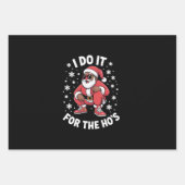 Ik doe het voor de Amerikaanse kerstman Inpakpapier Vel (Voorkant)