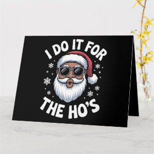 Ik doe het voor de Amerikaanse kerstman. Kaart