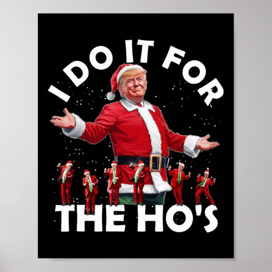 Ik doe het voor de grappige dansstijl van de kerst poster (Voorkant)