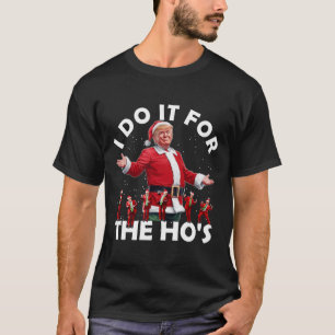 Ik doe het voor de grappige dansstijl van de kerst t-shirt