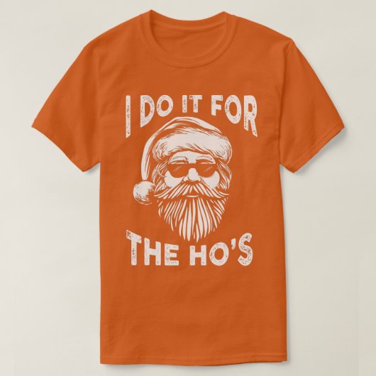 Ik doe het voor de grappige kerstkerstkerstkerstke t-shirt (Design voorkant)