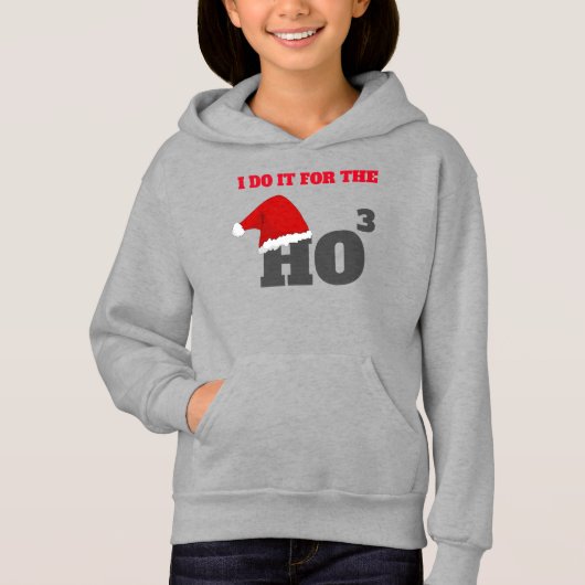 Ik doe het voor de ho ho ho ho ho grappige pet. (Voorkant)