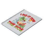 Ik doe het voor de Ho | Kerstmis in juli Notitieboek (Linkerzijde)