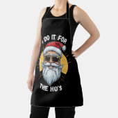 Ik doe het voor de Ho s Funny kerst santa Schort (Insitu)