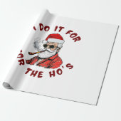 Ik doe het voor de hoeren cadeaupapier (Uitgerold)