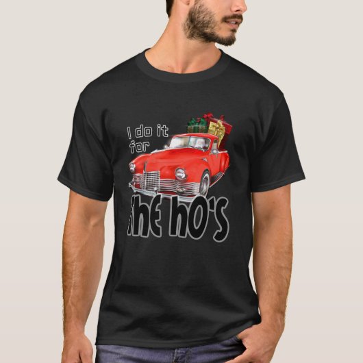 Ik doe het voor de hoeren t-shirt (Voorkant)