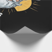 Ik doe het voor de Ho's Funny Christmas santa Cadeaupapier (Hoek)