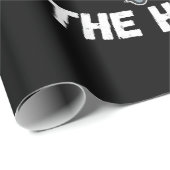 Ik doe het voor de Ho's Funny Christmas santa Cadeaupapier (Rol Hoek)