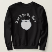 Ik doe het voor de Hos grappige kerst Trui (Design voorkant)