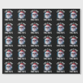 Ik doe het voor de Ho's Grappige ongepaste Kerst Cadeaupapier (Vlak)