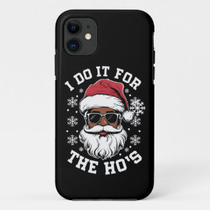 Ik doe het voor de Hos Kerstmis Afrikaanse Kerstma Case-Mate iPhone Case