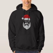 IK DOE HET VOOR DE HO'S - Kerstwinter Gezegde Hoodie (Voorkant)