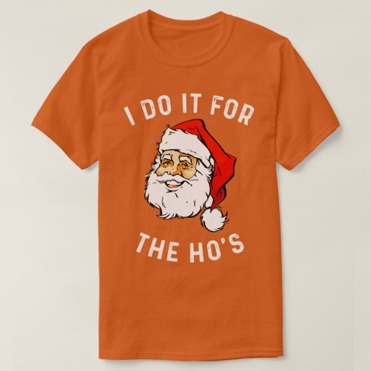 Ik doe het voor de hos t-shirt (Design voorkant)