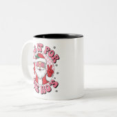 Ik doe het voor de hos tweekleurige koffiemok (Voorkant links)