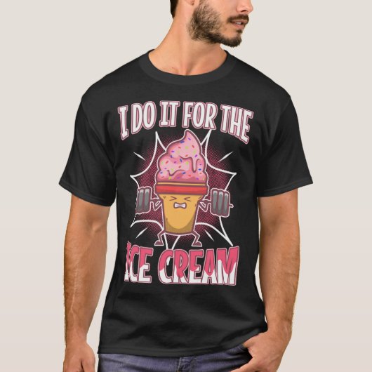 Ik doe het voor de Ice Cream Pullover Hoodie (Voorkant)