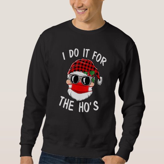 Ik doe het voor de kerstkerstkerst van het kerstfe trui (Voorkant)