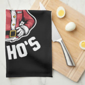 Ik doe het voor de kerstman Grappige kerst Theedoek (Quarter Fold)