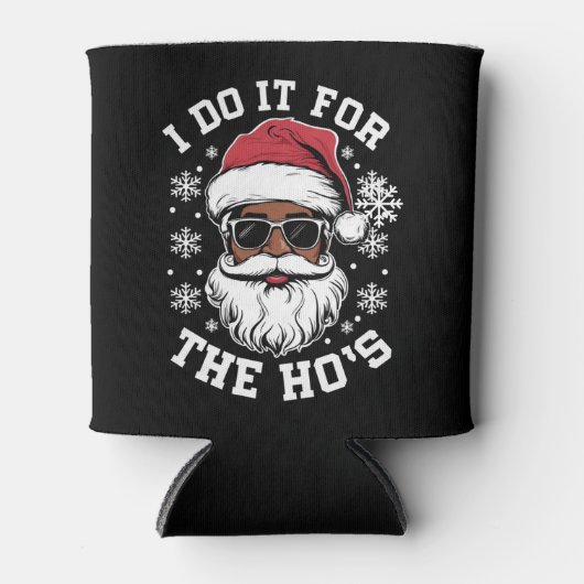 Ik doe het voor de kerstman in Afrika Blikjeskoeler (Voorkant)