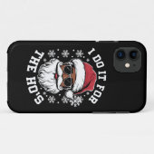 Ik doe het voor de kerstman in Afrika Case-Mate iPhone Case (Achterkant (horizontaal))