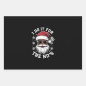 Ik doe het voor de kerstman in Afrika Inpakpapier Vel (Voorkant)