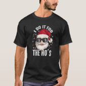 Ik doe het voor de kleine kerstkerstkerstkerstkers t-shirt (Voorkant)