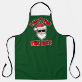 IK DOE HET VOOR DE MEIDEN Santa Screwball Graphics Schort (Voorkant)