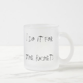 ik doe het voor de ratchets 10 bier mok