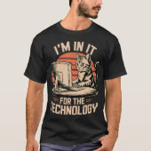 IK Doe Het Voor De Technologie Programmeur Compute T-shirt (Voorkant)