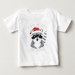 Ik doe het voor de Trash Funny Christmas Raccoon