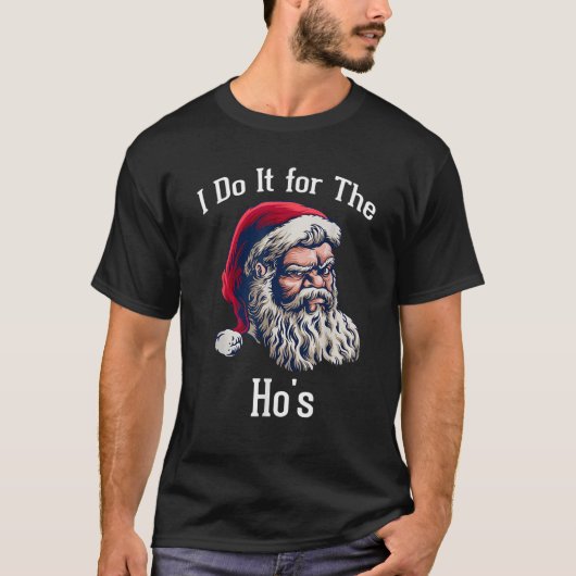Ik doe het voor het grappige kerstfeest.. t-shirt (Voorkant)