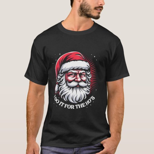 Ik doe het voor het grappige kerstfeest.. t-shirt (Voorkant)