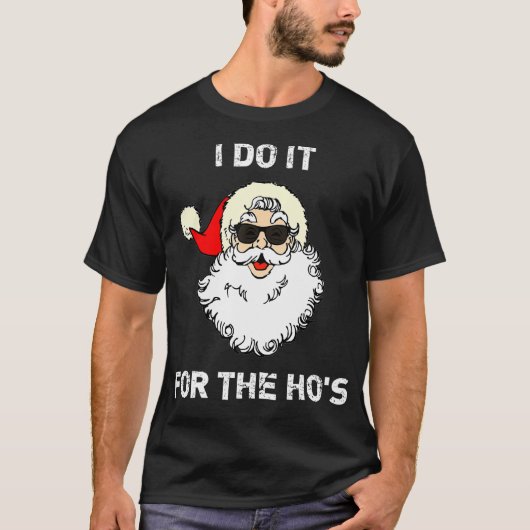 Ik doe het voor het kerstfeest. t-shirt (Voorkant)
