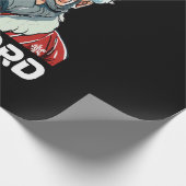 Ik doe het voor het Lord Christelijk kerstcadeau Cadeaupapier (Hoek)