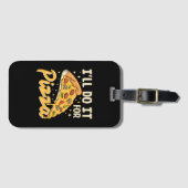 Ik doe het voor pizza bagagelabel (Voorkant (horizontaal))