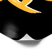 Ik doe het voor pizza perfect poster (Hoek)