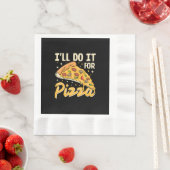 Ik doe het voor pizza servet (Insitu)