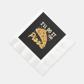 Ik doe het voor pizza servet (Hoek)