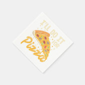 Ik doe het voor pizza servet (Hoek)