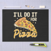 Ik doe het voor pizza tissuepapier (Craft)