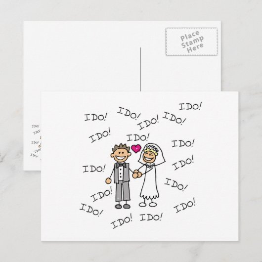 Ik doe het wel. briefkaart (Voorkant / Achterkant)